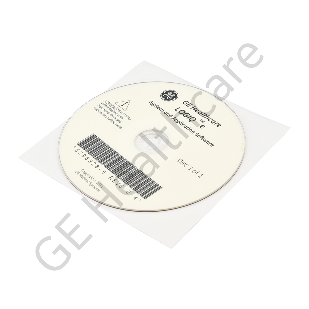 LOGIQ e R6.0.4 System and Application DVD LOGIQ e R6.0.4 System and Application DVD