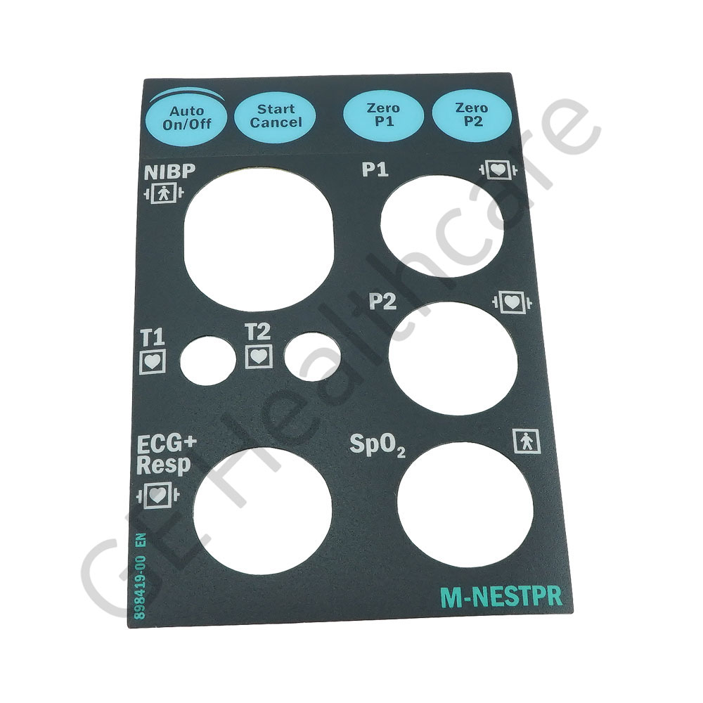 ETIQUETA DEL PANEL FRONTAL, EN, M-NESTPR ETIQUETA DEL PANEL FRONTAL, EN, M-NESTPR