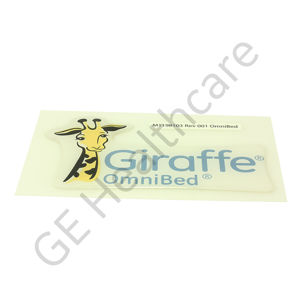 CALCOMANÍA, ETIQUETA CON MARCA OMNIBED CALCOMANÍA, ETIQUETA CON MARCA OMNIBED