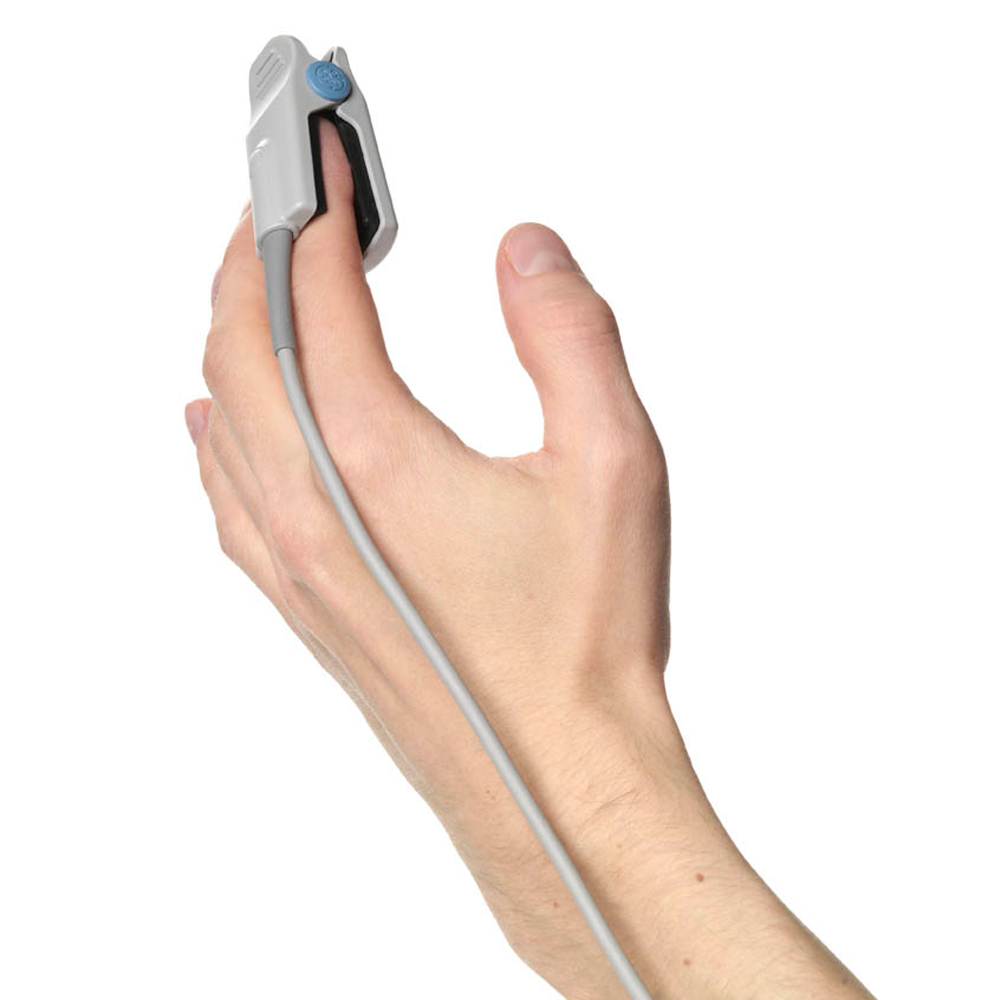 TruSignal™ SpO₂ Adult Finger Sensor, 1 m, Reusable TruSignal™ SpO₂ Adult Finger Sensor, 1 m, Reusable